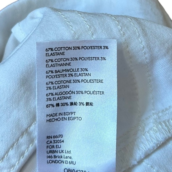 Free People Feel Alright High Rise White Skinny Jeans - Picture 11 of 14